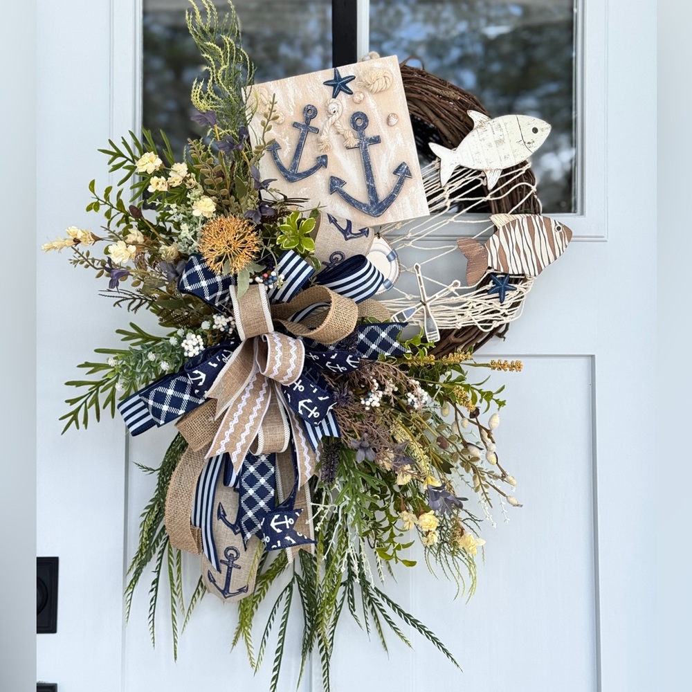Nautical Anchor Wreath